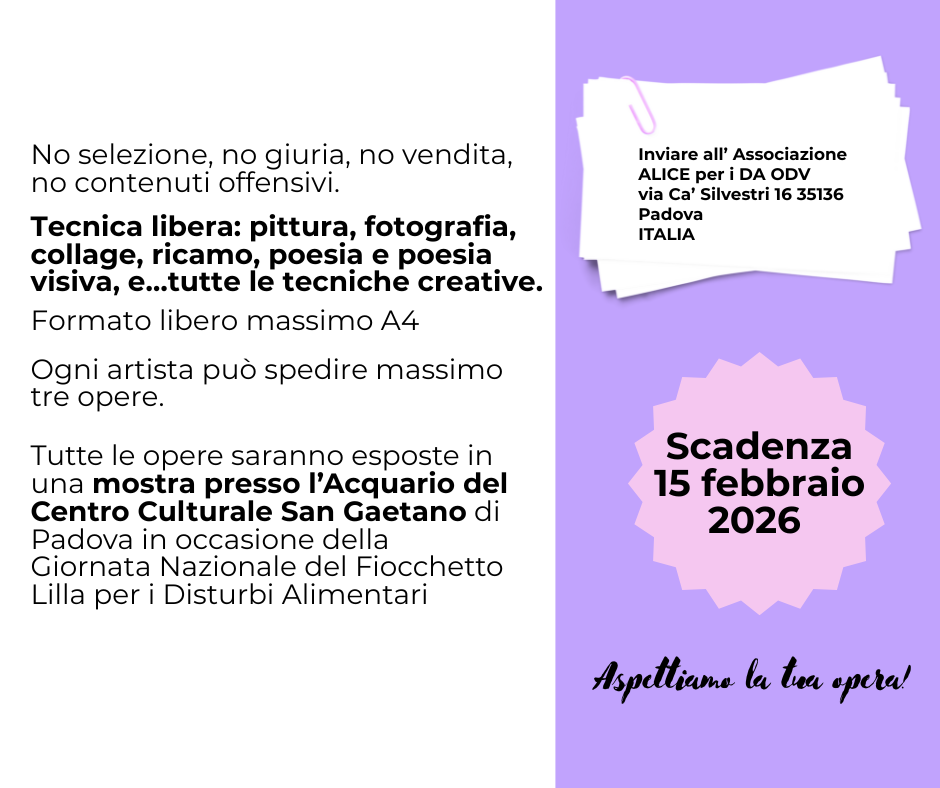 parole gentili evento alice per i da mail art poster